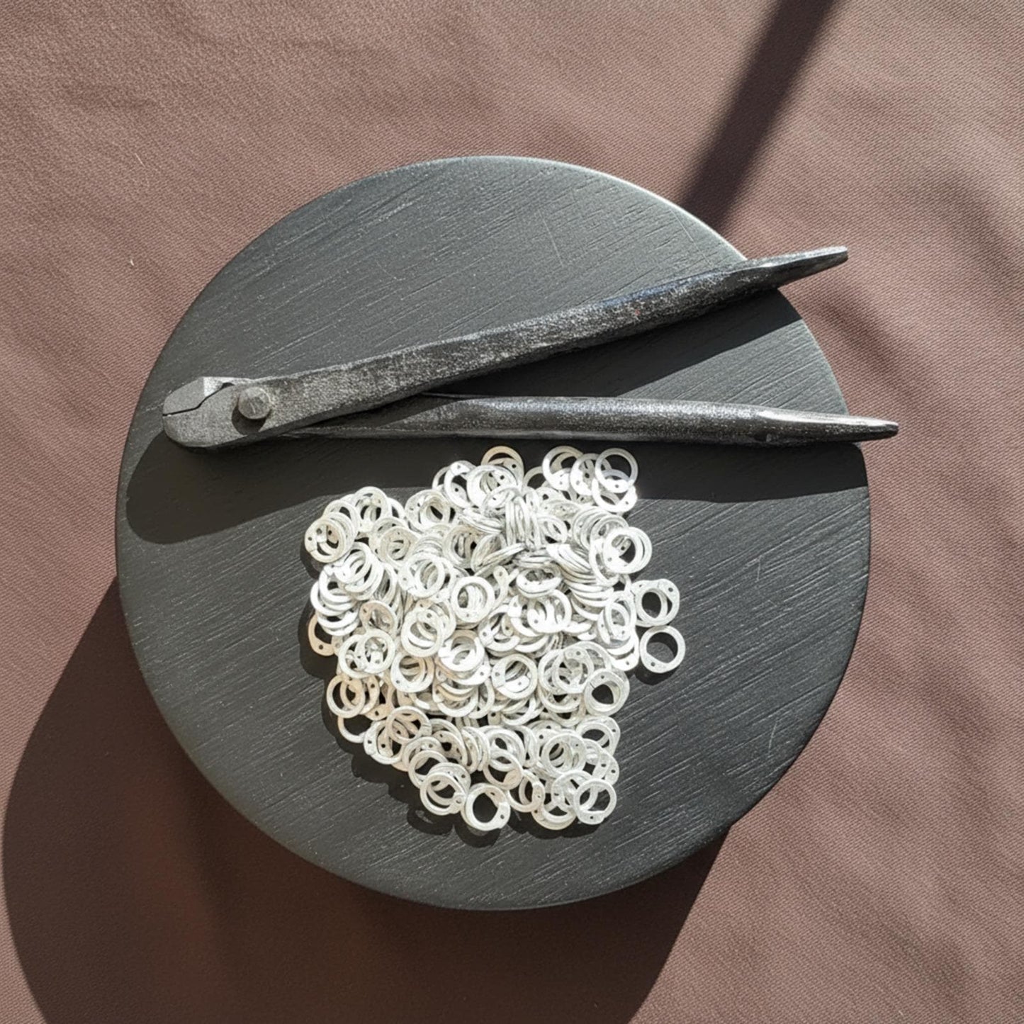Loose Chainmail Rings 9mm – Flat Rings with Riveted| free tool