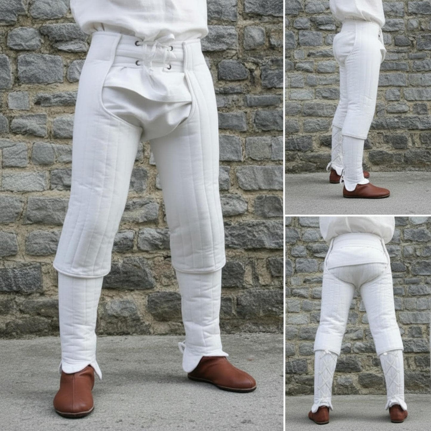 Medieval Cotton Leggings – Ren Faire & LARP Costume