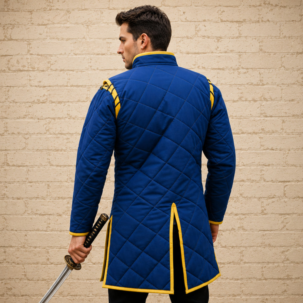 Green Viking Gambeson – Medieval Ren Faire & Cosplay Costume