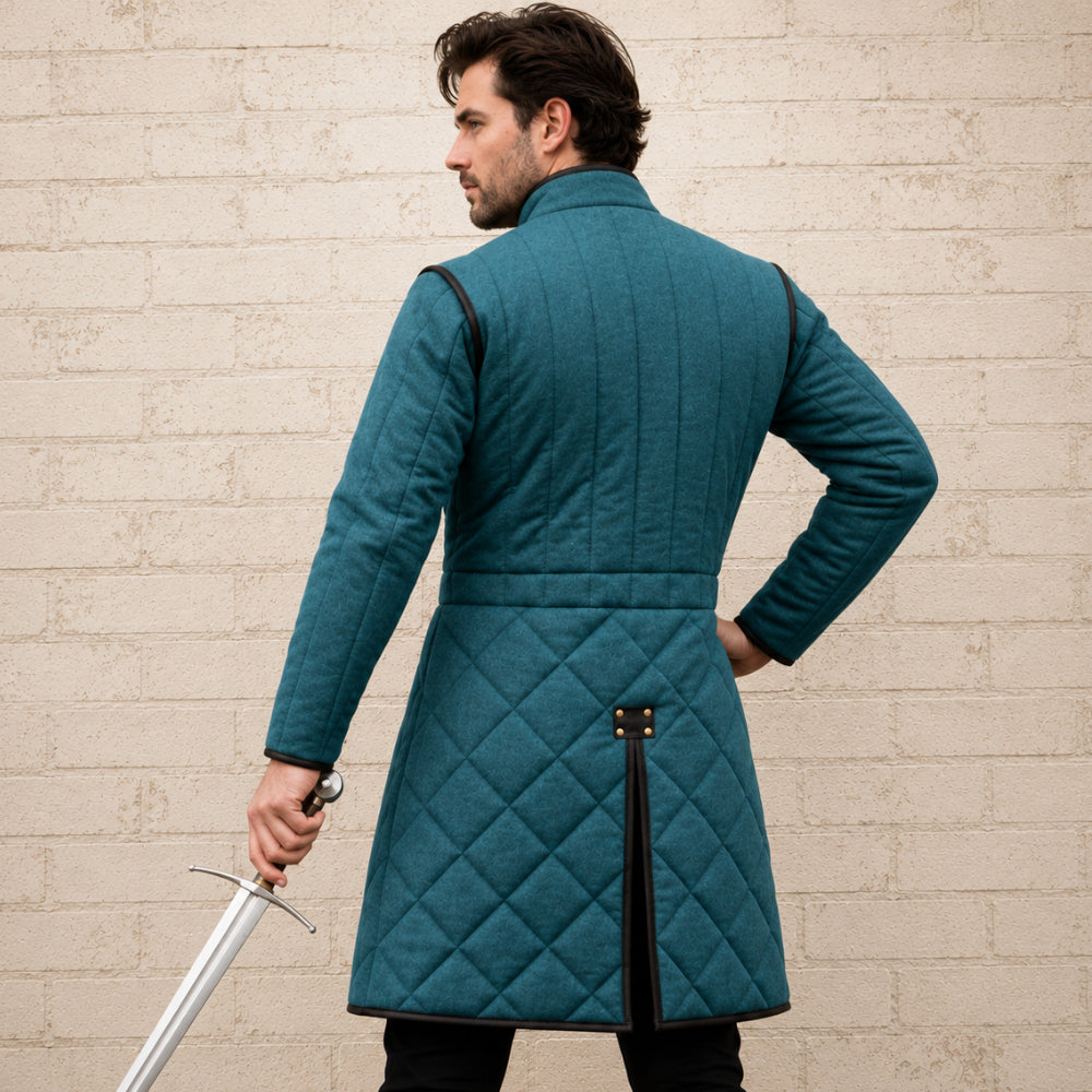 Handmade Medieval Gambeson – Padded Armor Costume & Father's Day Gift
