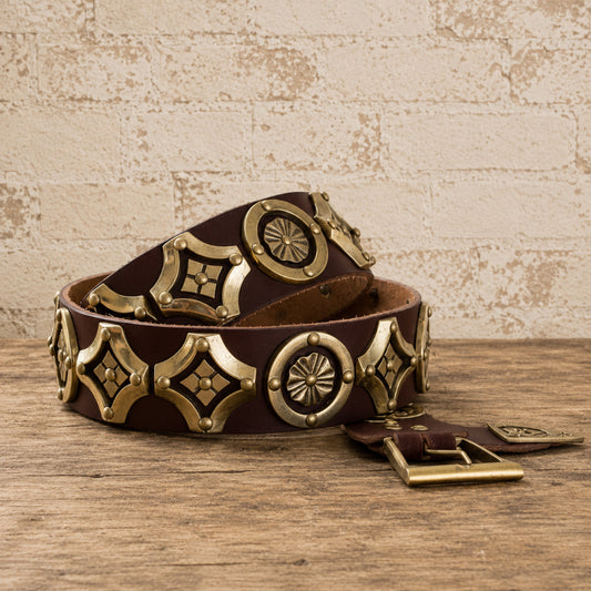 Medieval Leather Belt – Ren Faire, LARP & Historical Reenactment Accessory