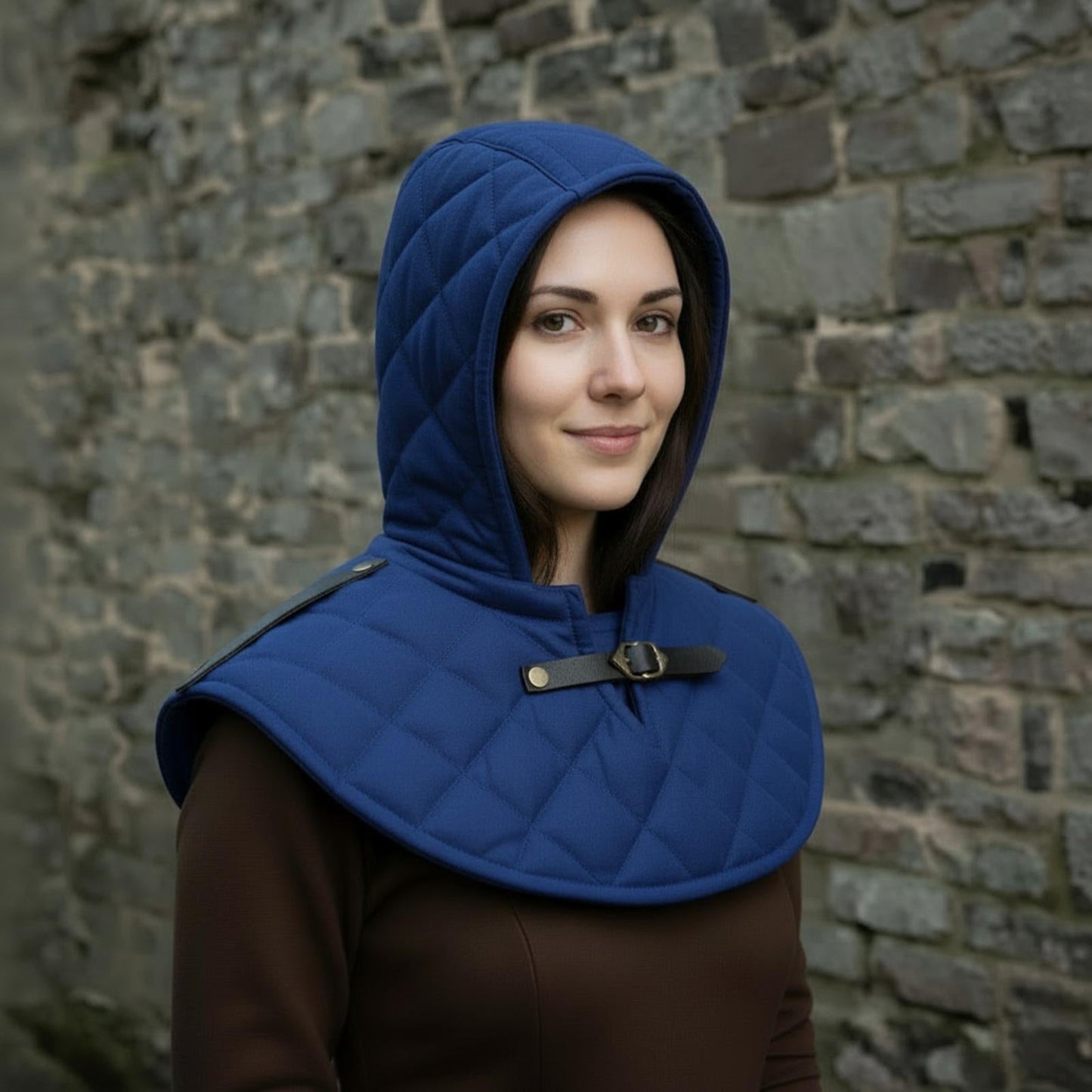 Renaissance Cotton Hood | Medieval Costume Accessory