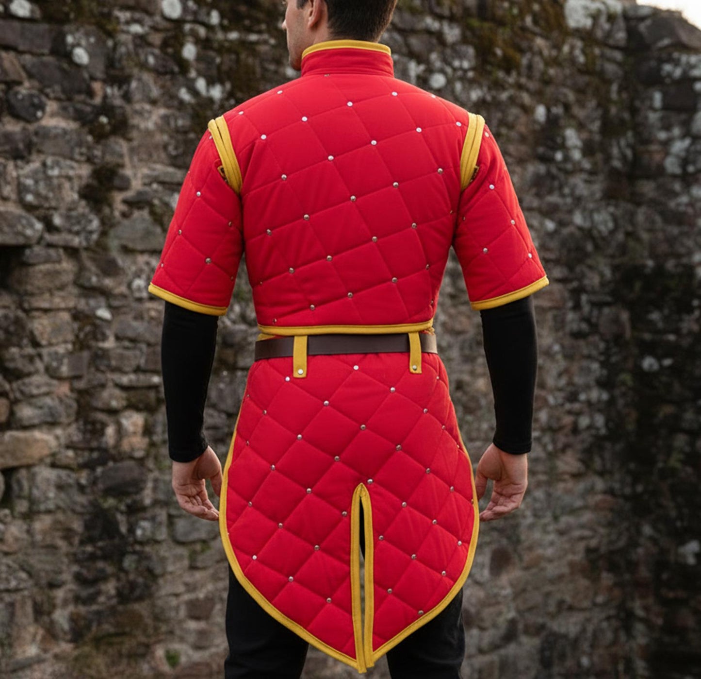 Quilted Padded Costume for Cosplay, LARP, and Reenactment