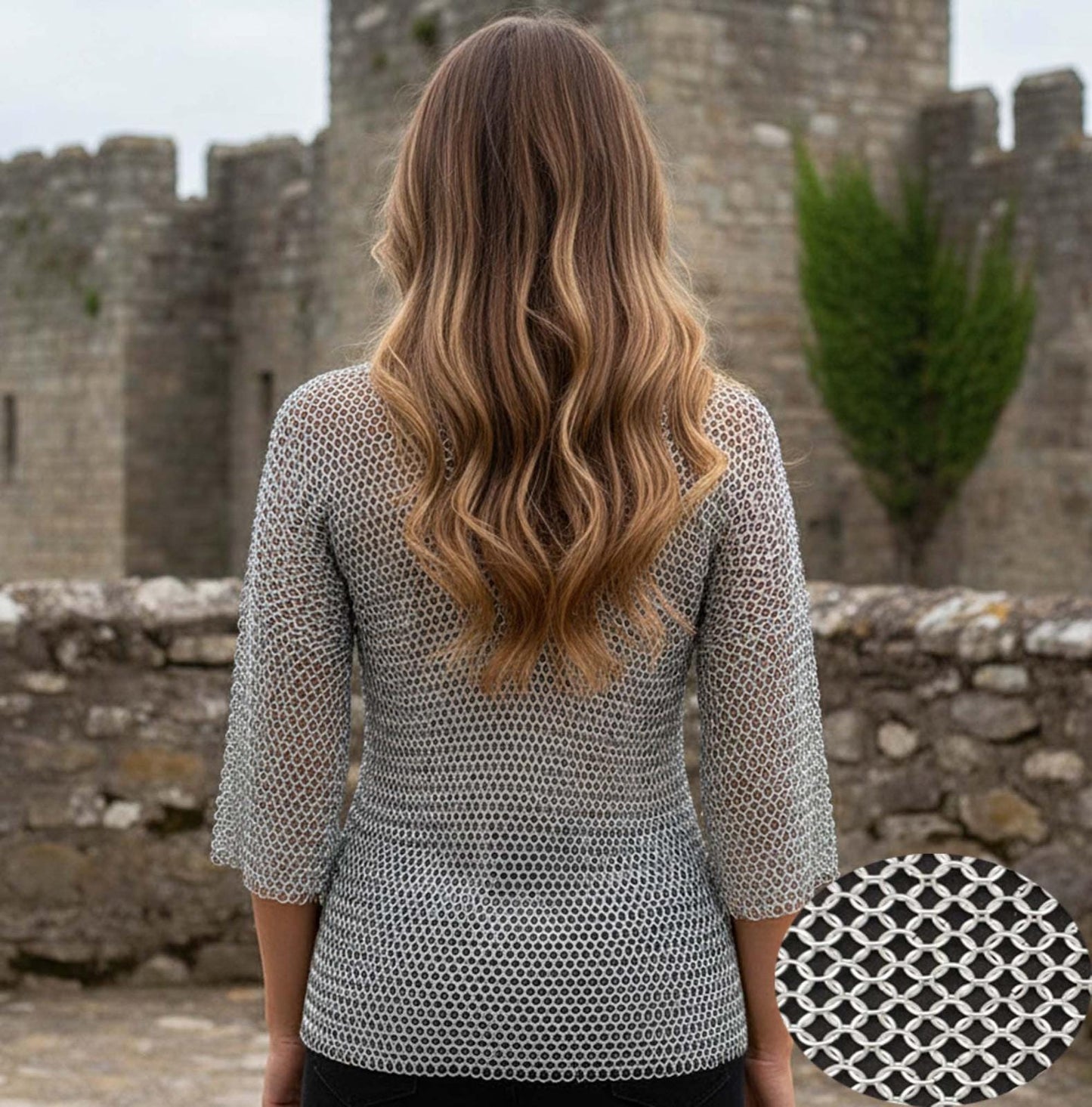 Ren faire Butted Chainmail Shirt