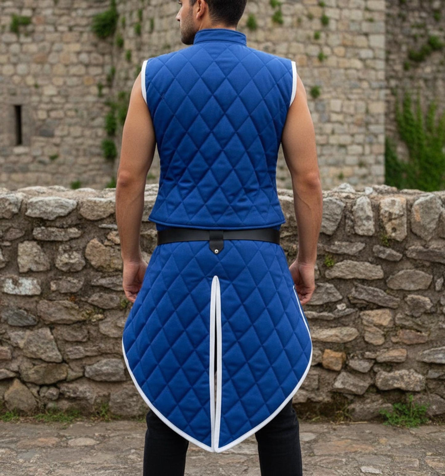 Witcher Inspired Sleeveless Gambeson With Skirt