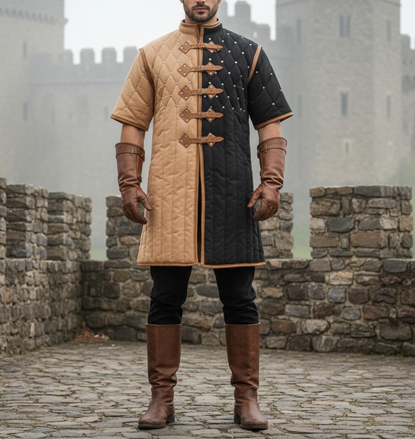 Quilted Armor Gambeson Costume
