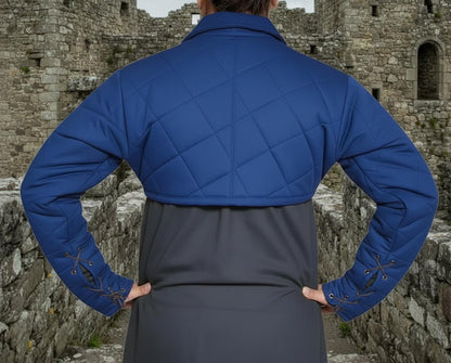 Medieval Viking LARP Costume – Cotton Gambeson with Sleeves