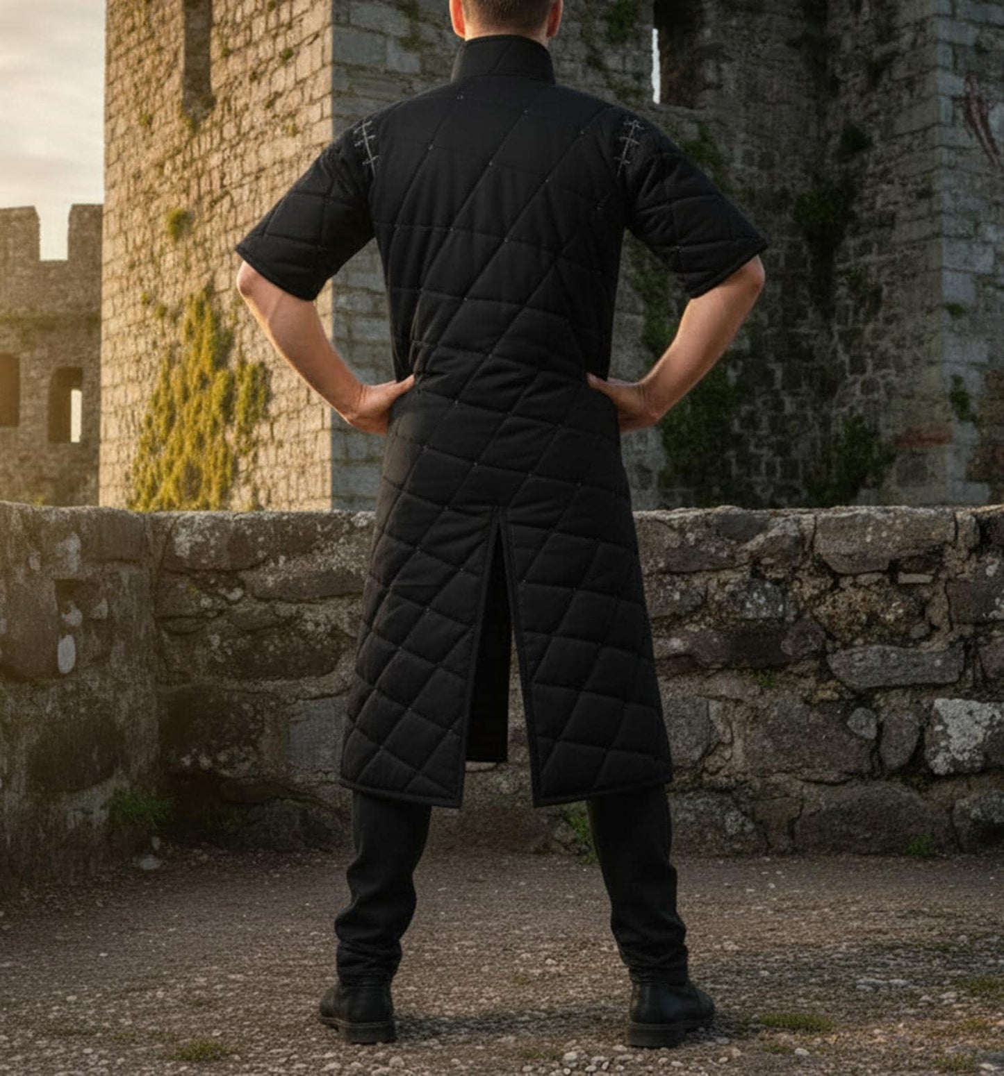Ren Faire Half-Sleeve Gambeson
