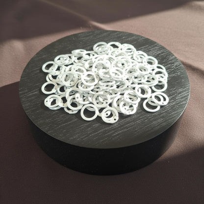 Loose Chainmail Rings 9mm – Flat Rings with Riveted| free tool