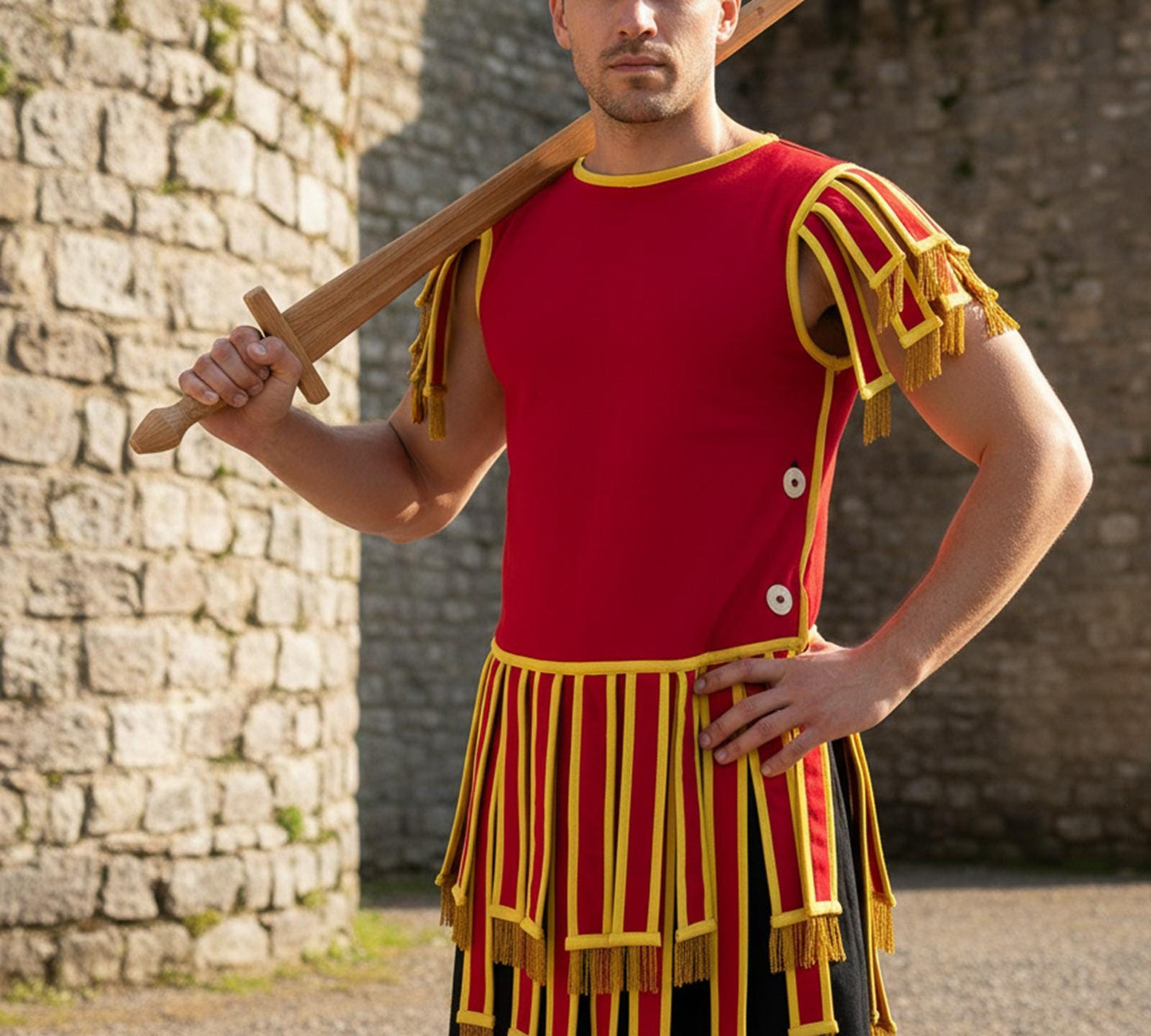 Ancient Roman Subarmalis – Padded Armor Garment
