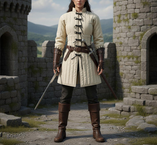 Medieval Women’s Gambeson Costume