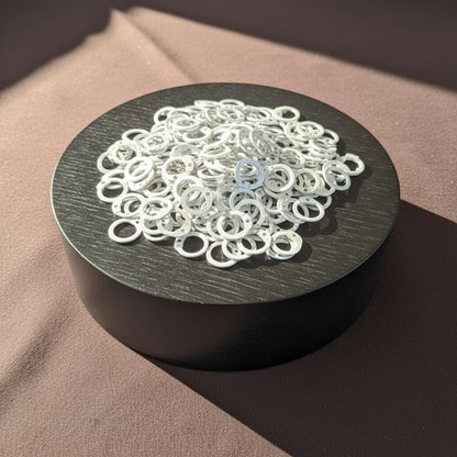 Loose Chainmail Rings 9mm – Flat Rings with Riveted| free tool