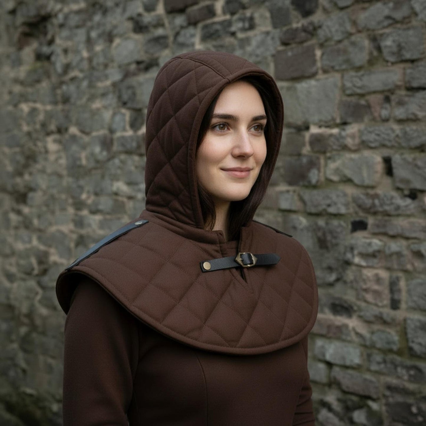Renaissance Cotton Hood | Medieval Costume Accessory