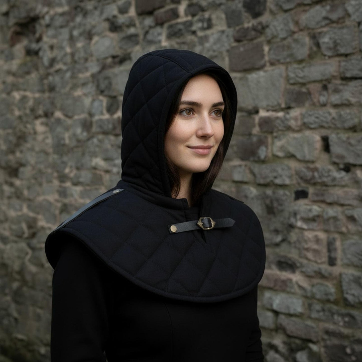 Renaissance Cotton Hood | Medieval Costume Accessory