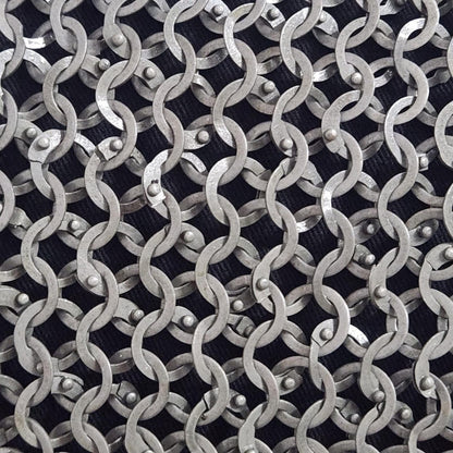 Medieval Chainmail Shirt – 9mm Flat Riveted with Washers