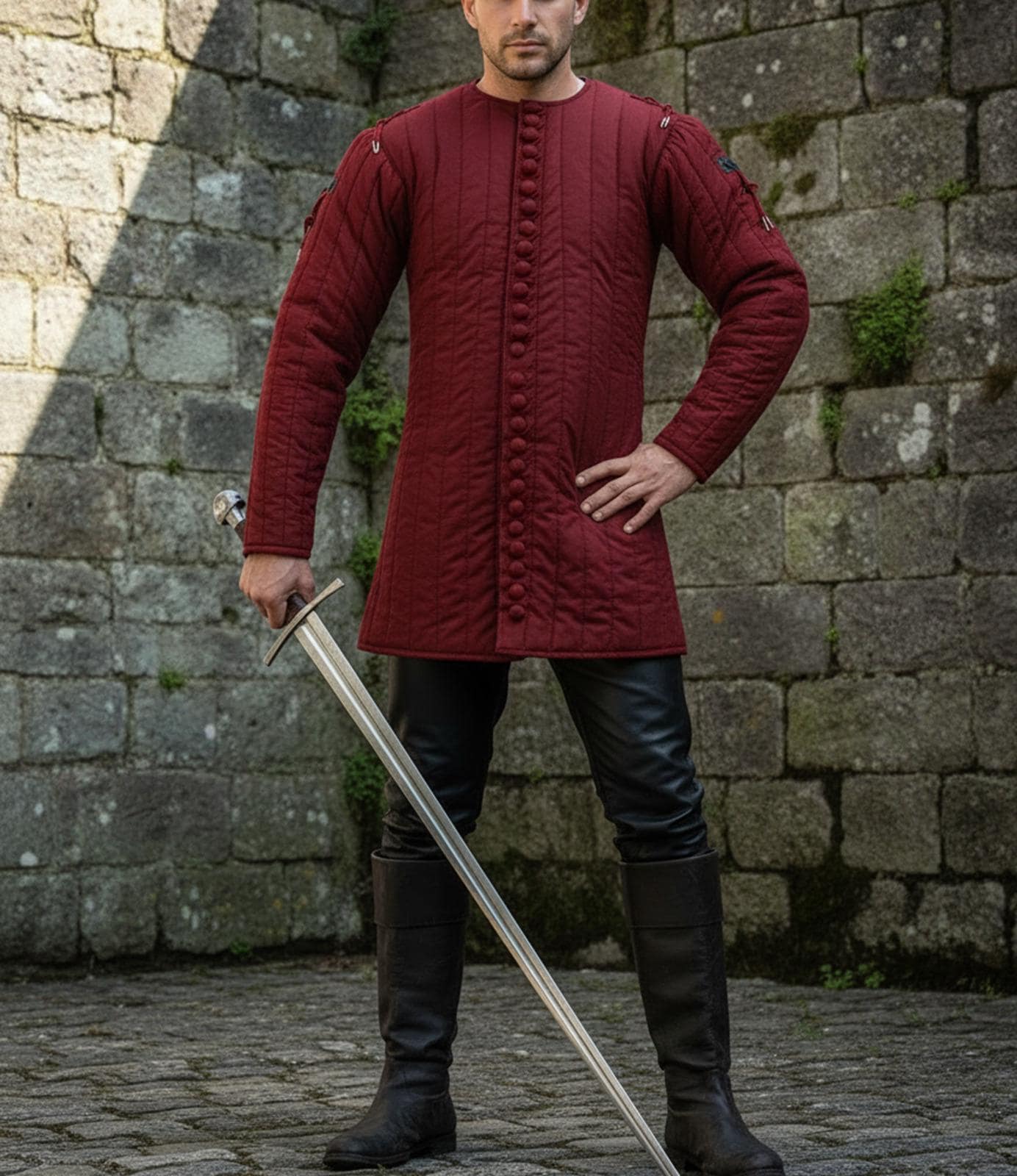 Renaissance Gambeson – Padded Medieval Jacket