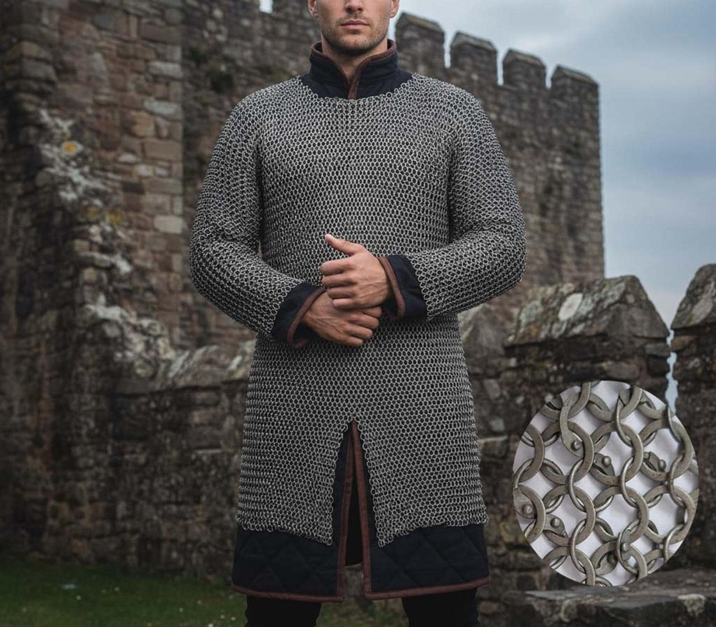 Chainmail Shirt – 9mm Round Riveted With Washers