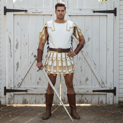 Roman Subarmalis Padded Armor | Officer Gambeson for Historical Reenactment & LARP- Custom Body Armor