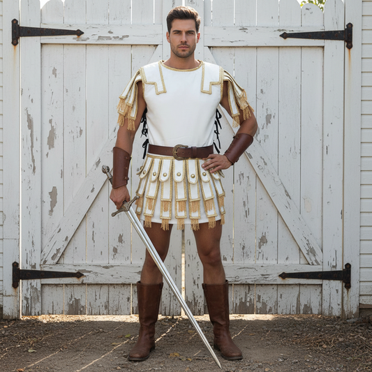 Roman Subarmalis Padded Armor | Officer Gambeson for Historical Reenactment & LARP- Custom Body Armor
