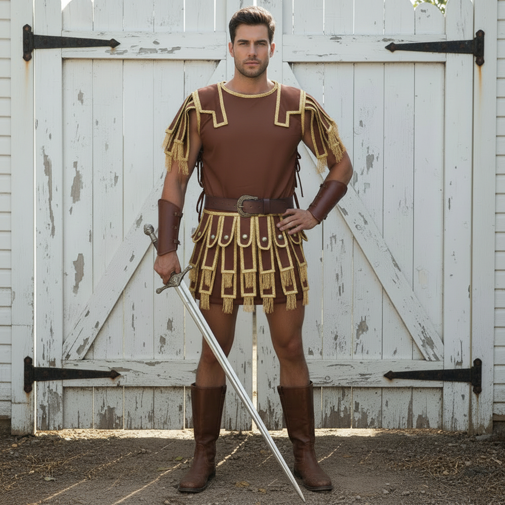 Roman Subarmalis Padded Armor | Officer Gambeson for Historical Reenactment & LARP- Custom Body Armor