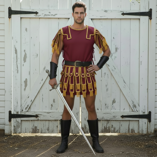 Roman Subarmalis Padded Armor | Officer Gambeson for Historical Reenactment & LARP- Custom Body Armor