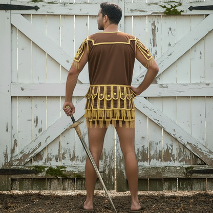 Roman Subarmalis Padded Armor | Officer Gambeson for Historical Reenactment & LARP- Custom Body Armor