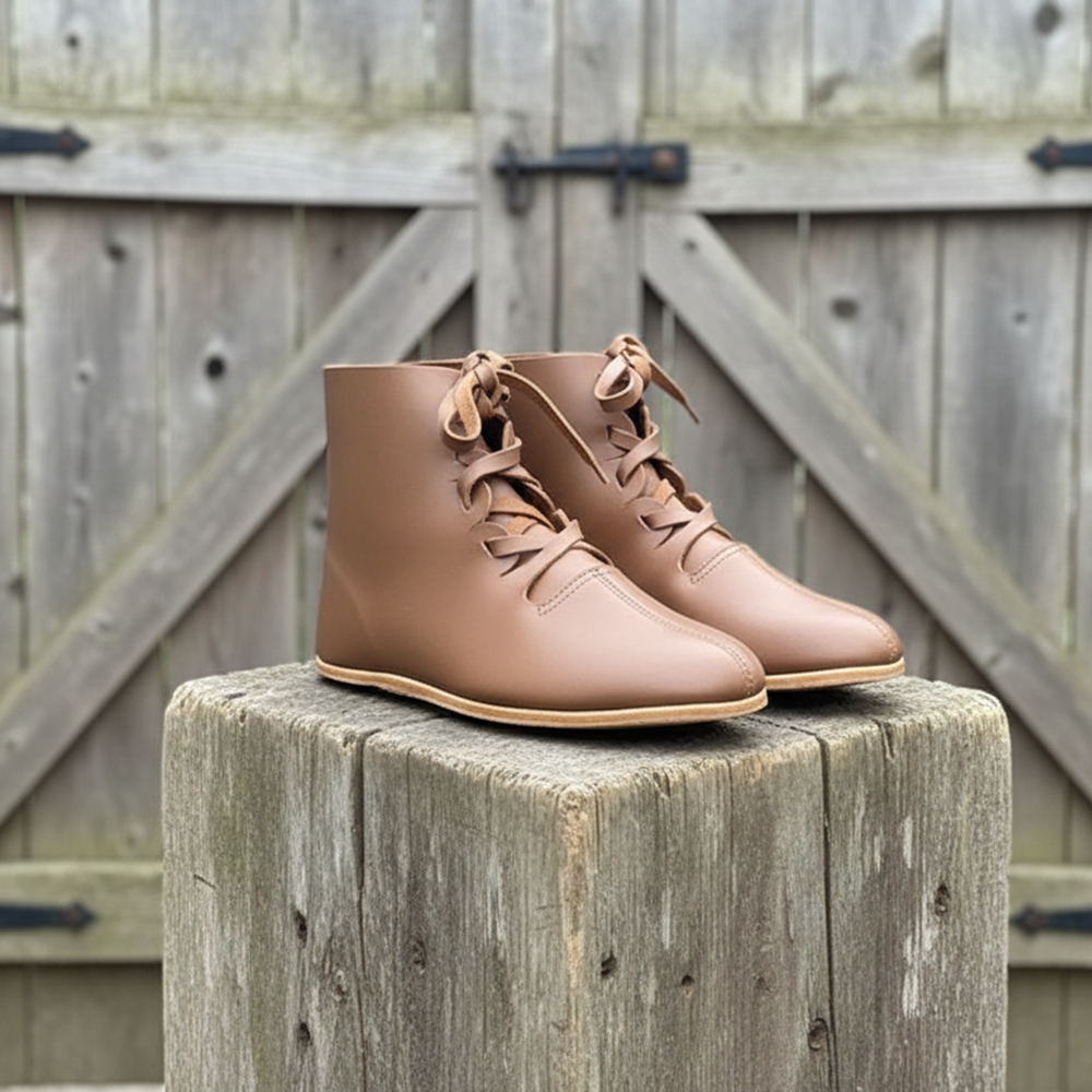 Roman Leather Boots – Historical Reenactment Footwear, LARP, Cosplay & Renaissance Fair Costume Boots