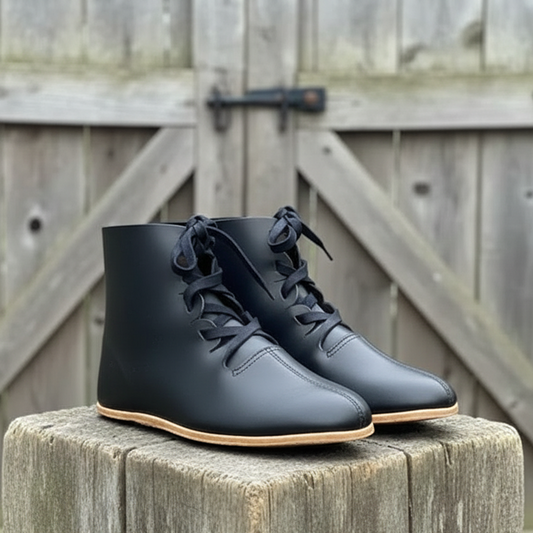 Roman Leather Boots – Historical Reenactment Footwear, LARP, Cosplay & Renaissance Fair Costume Boots