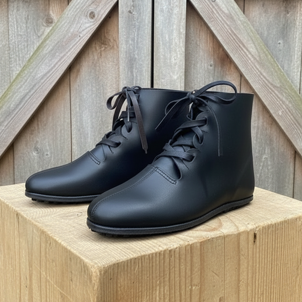 Roman Leather Boots – Historical Reenactment Footwear, LARP, Cosplay & Renaissance Fair Costume Boots