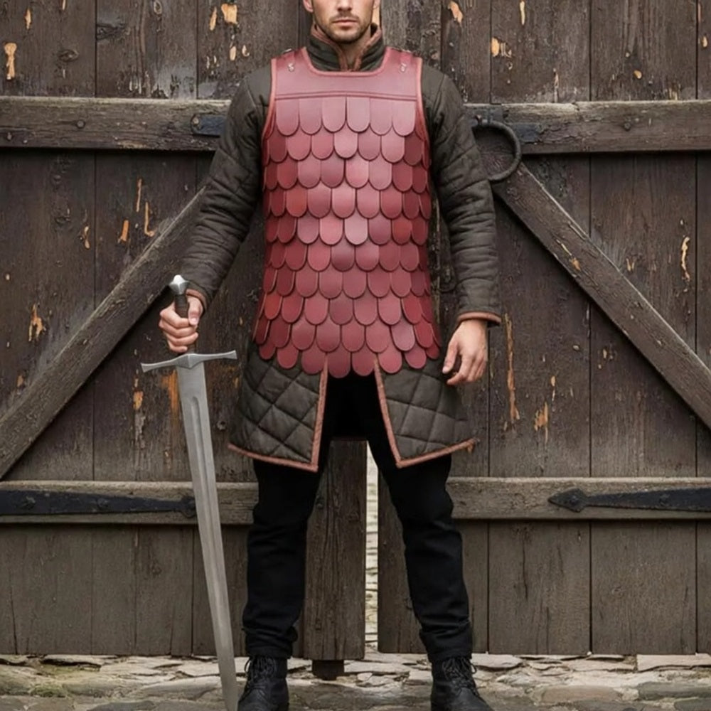 Leather Scale Armour, Medieval Leather Costume