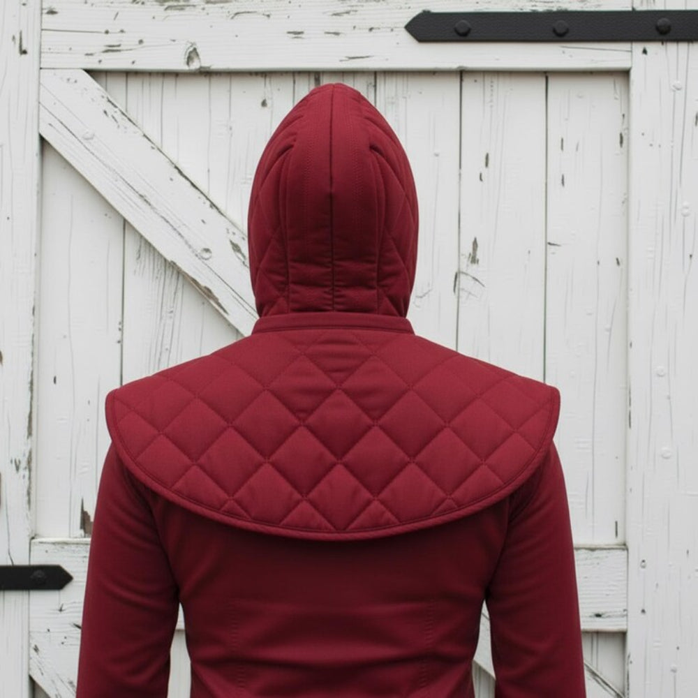 Medieval Cotton Padded Coif – Armor Hood for LARP & Renfaire