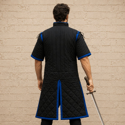 Renaissance Faire Gambeson Armor | Quilted Medieval Costume for LARP & Reenactment