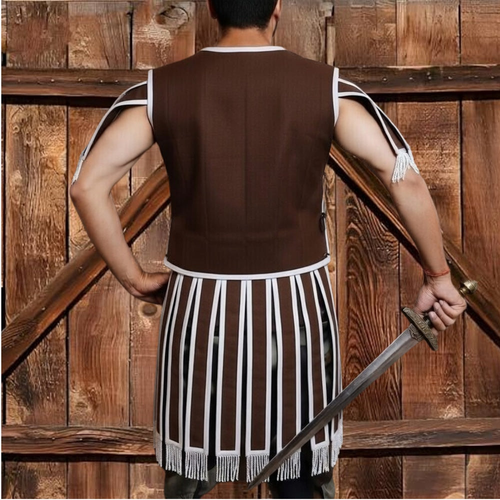 Roman Subarmalis Armor Costume – Padded Roman Soldier for LARP, Reenactment & Cosplay