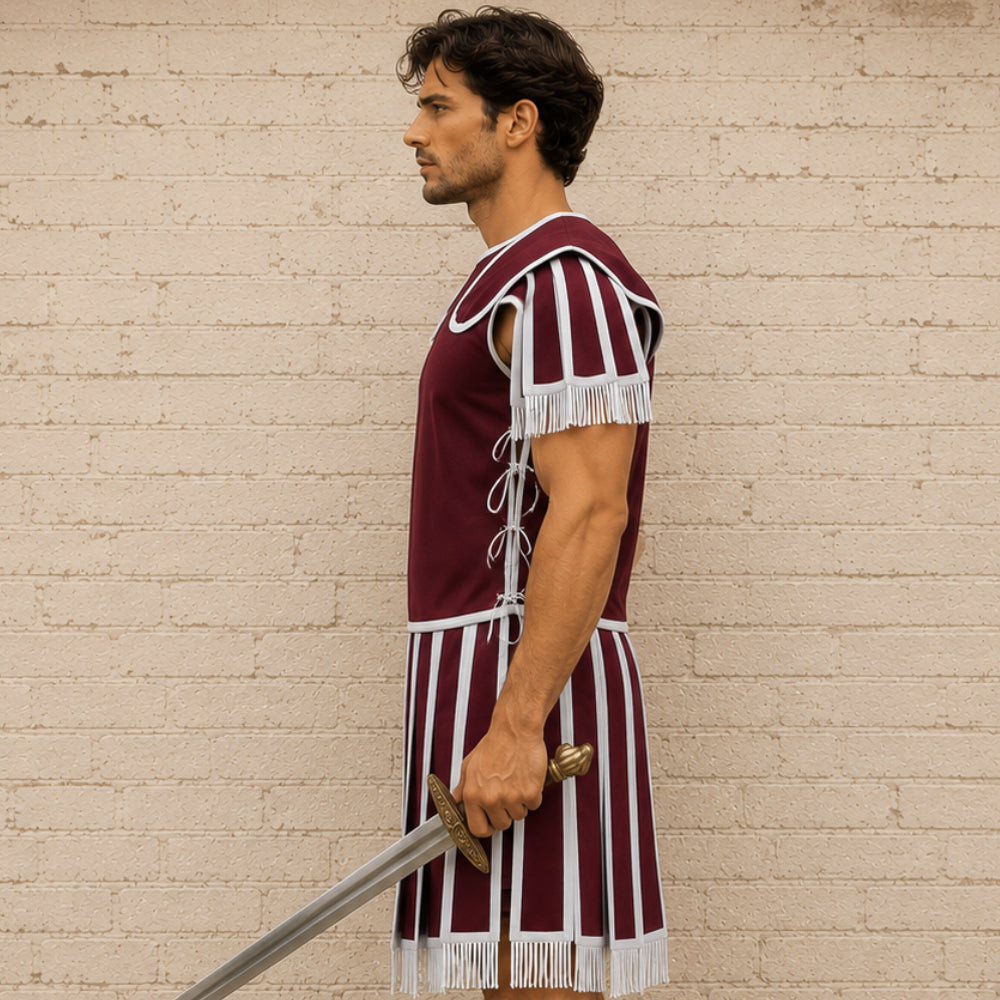 Roman Subarmalis Armor Costume | Padded Roman Soldier Armor for LARP, Cosplay & Historical Reenactment