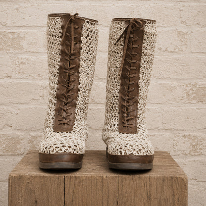 Medieval Leather Boots with Chainmail – Viking Armor Footwear for LARP & Reenactment Events