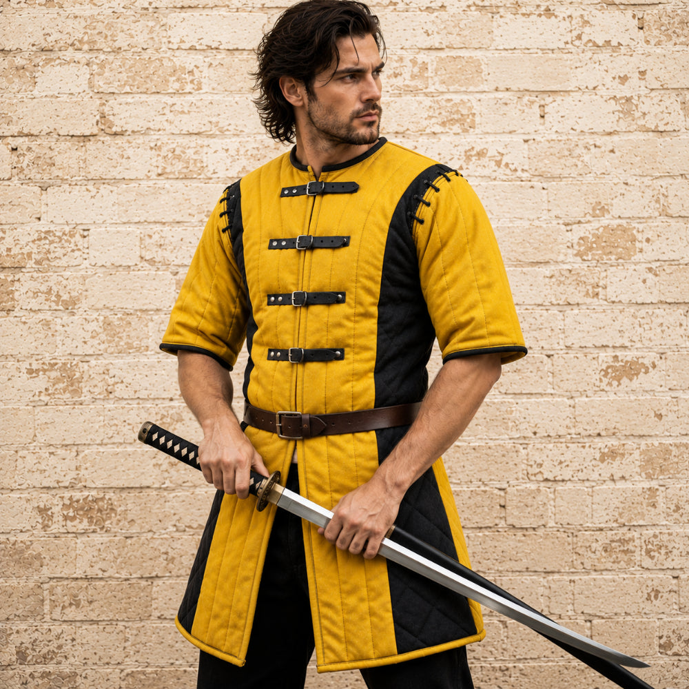 Medieval Quilted Gambeson – Renaissance Fair & LARP Costume