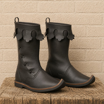 Medieval Leather Shoes – Renaissance Fair Boots & Historical Footwear