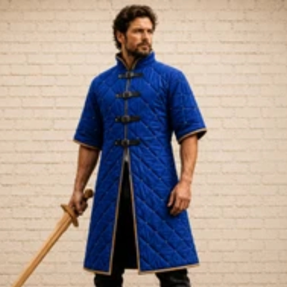 Renaissance Faire Gambeson Armor | Authentic Medieval Costume for LARP & Reenactment
