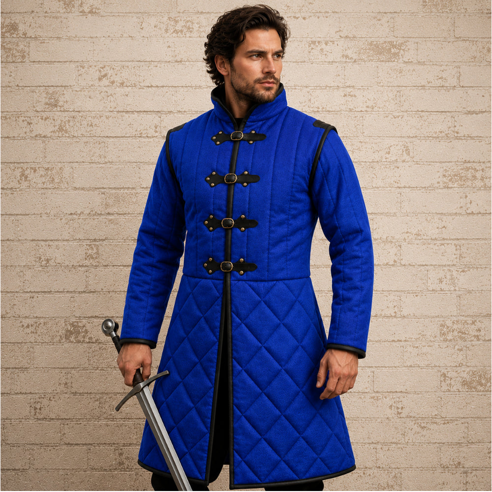 Handmade Medieval Gambeson – Padded Armor Costume & Father's Day Gift
