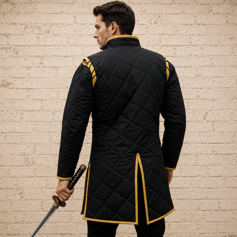 Green Viking Gambeson – Medieval Ren Faire & Cosplay Costume