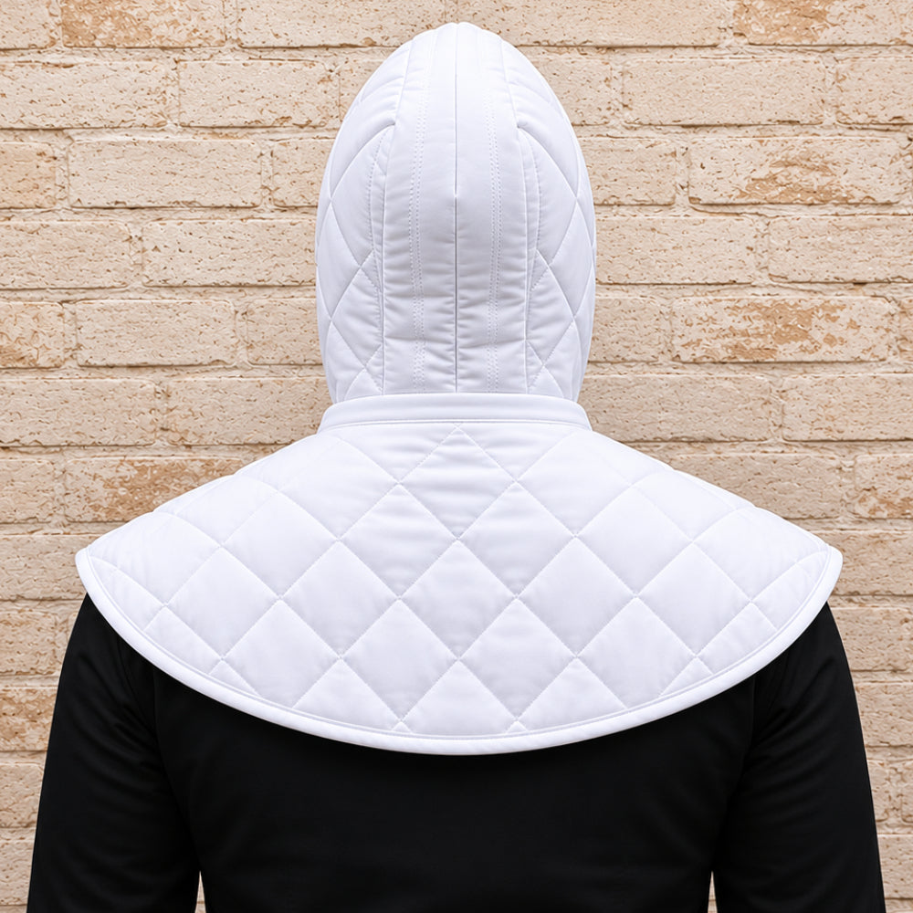 Medieval Padded Cotton Coif Hood for LARP, SCA & Renaissance Fairs