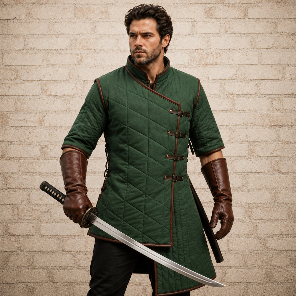 Royal Blue Gambeson – Renaissance Faire & Medieval Costume