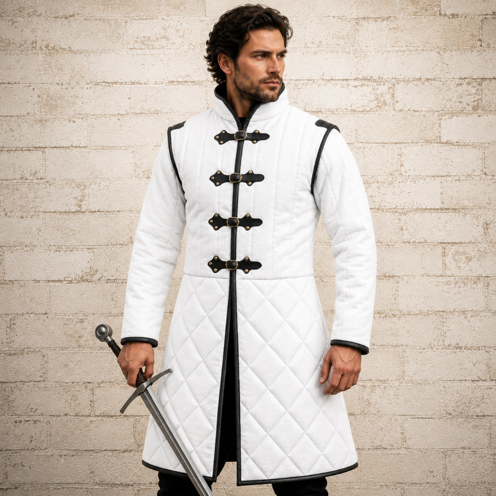 Handmade Medieval Gambeson – Padded Armor Costume & Father's Day Gift