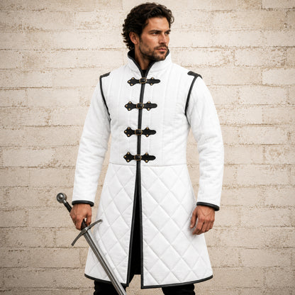 Handmade Medieval Gambeson – Padded Armor Costume & Father's Day Gift