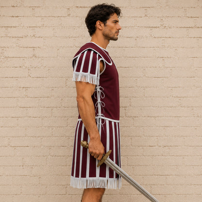 Roman Subarmalis Armor Costume | Padded Roman Soldier Armor for LARP, Cosplay & Historical Reenactment