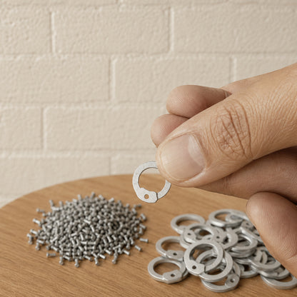 16 Gauge Aluminum Chainmail Rings – 10mm Flat Rings