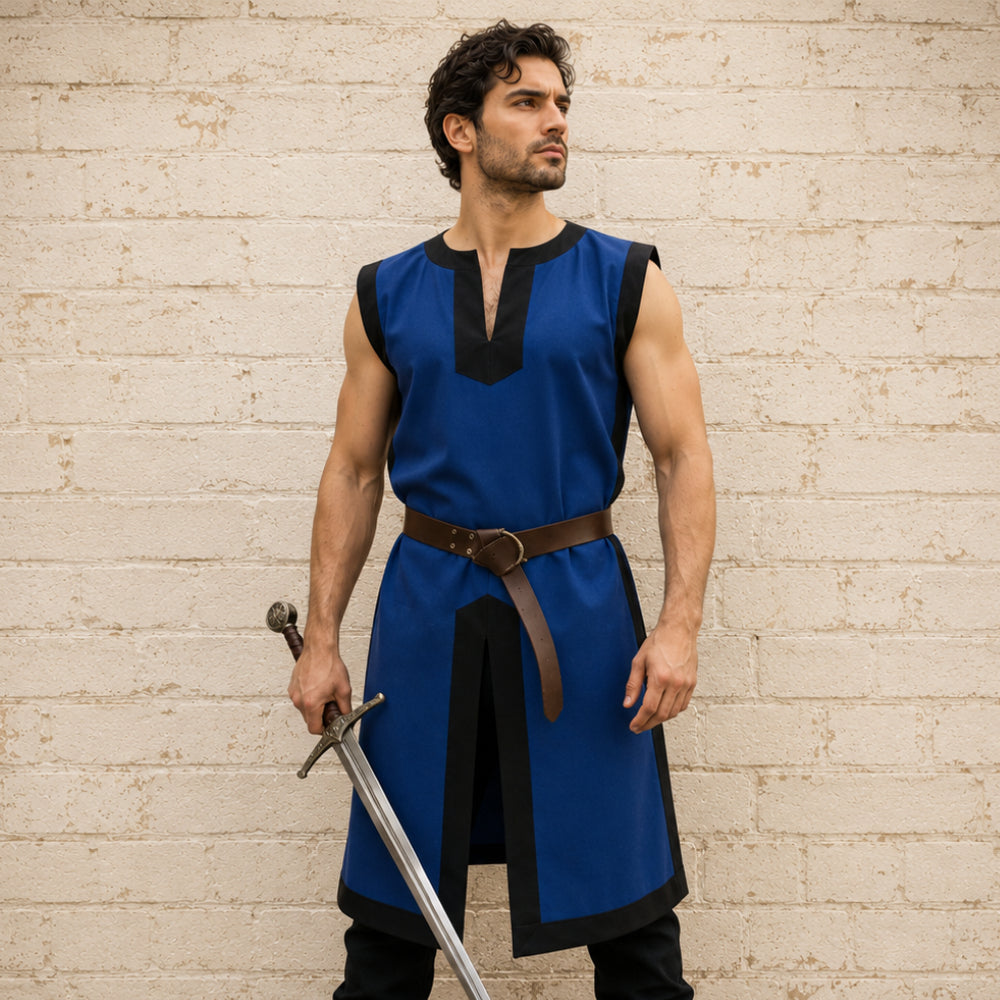 Medieval Knight Tabard | Classic Knight Surcoat | Renaissance Faire Tunic | LARP & Historical Costume