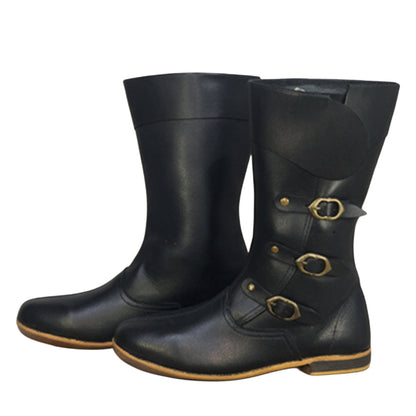 Medieval Leather Boots | Viking Shoes for Ren Faire & LARP, Reenactment  Shoes