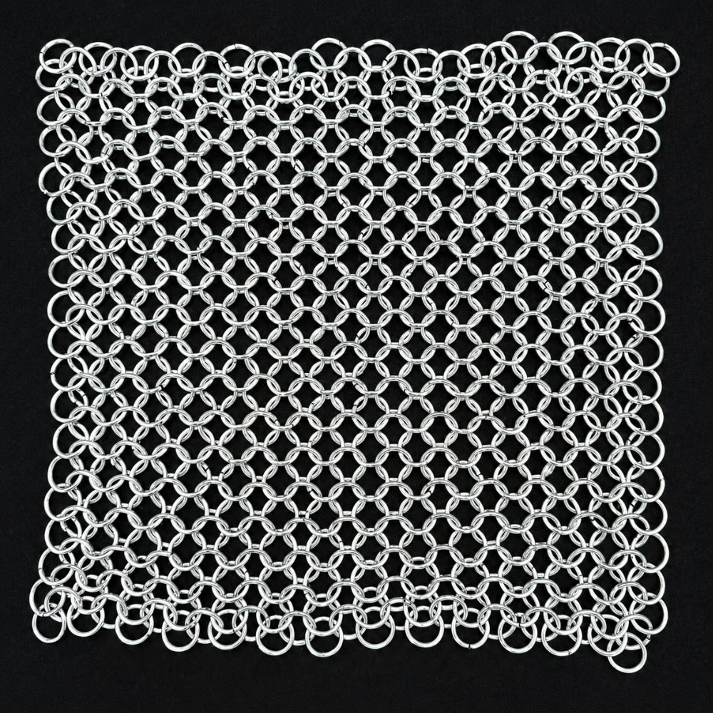 Aluminium Butted Chainmail Coif – Medieval Ren Faire Hood