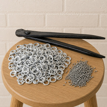9mm Anodized Chainmail Loose Rings – 16 Gauge Round Rings